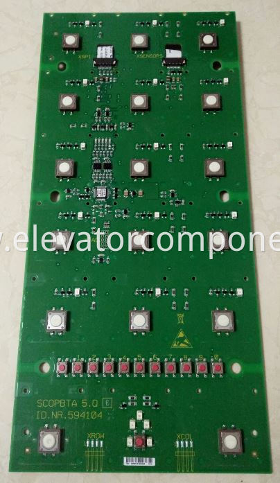 COP Button Board for Sch****** 9300 Elevators 594104